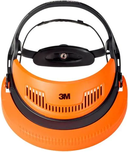 3M G500-OR Kopfhalterung Orange - Werkstattausrüstung-Zubehör mit belüfteten Frontplatten für optimalen Tragekomfort, ideal für sicheren Kopfschutz bei der Arbeit.
