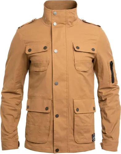 John Doe Explorer Motorrad Textiljacke, beige, Größe XS von John Doe