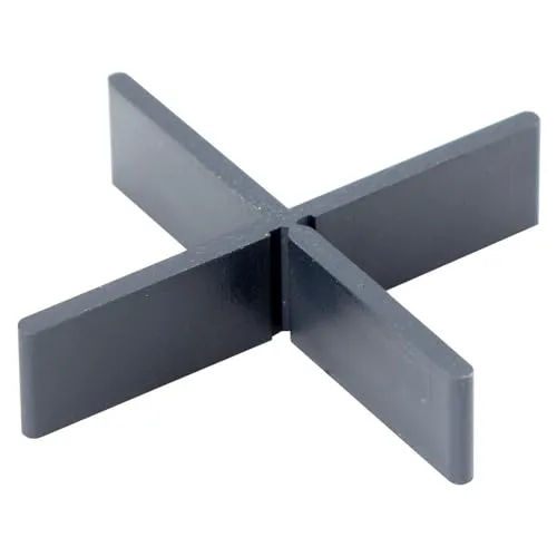 Sanpro Niedrige Fugenkreuze, Größe 2 mm/Höhe 10 mm, Anzahl 300 Stück (Fugenkreuze Fugen Boden Bodenplatte Terrasse Terassenplatten verlegen Kreuze) (Pack à 300 Stück)