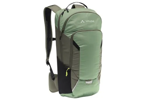 VAUDE Ledro 12 - Kompakter Fahrrad-Rucksack - Rucksäcke mit 12 Litern Volumen, inklusive Regenhülle und klimaneutraler Herstellung für umweltbewusste Radfahrer.