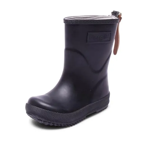 Bisgaard Basic Rubber Gummistiefel Black Größe EU 31 - Gummistiefel für Kinder, aus wasserdichtem Naturkautschuk mit atmungsaktivem Baumwollfutter, bieten optimalen Halt und trockene Füße bei jedem Wetter.