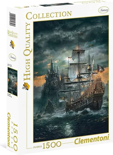 CLEMENTONI Piratenschiff Puzzle 1500 Teile