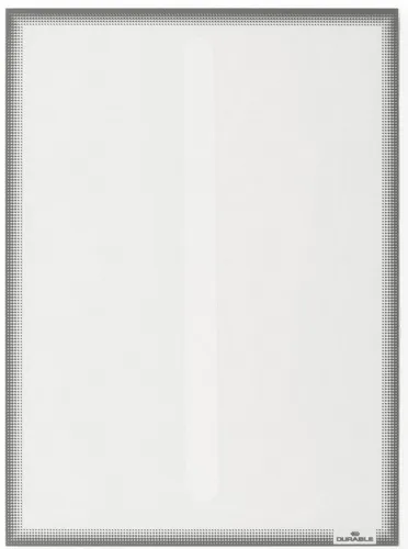 DURABLE Fächermappe Infotasche A4 statisch haftend 236x323mm anthrazit/grau VE=5 Stück