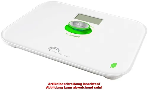 Little Balance Elektronische Personenwaage ohne Batterie, 180 kg / 100 g