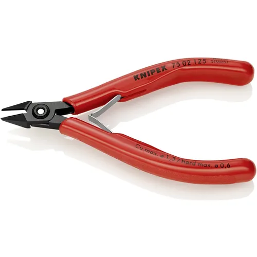 Knipex Elektronik- u. Feinmechanik Se - 125 mm Seitenschneider, präzise Schneidleistung für Elektronik und Feinmechanik
