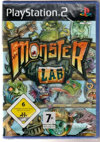 PLAYSTATION 2 PS2 SPIEL NEU: MONSTER LAB - Games - Entdecken Sie das spannende PS2 Spiel MONSTER LAB, USK 6, in neuwertigem Zustand für Ihre Sammlung!