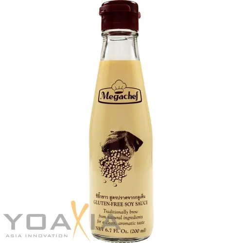 MHD 15.11.2025 - [ 200ml ] Megachef Sojasauce [ glutenfrei ] und ohne Glutamat