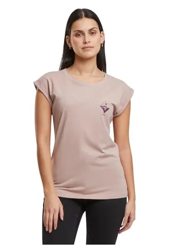 Brandit Forvert Pasadena Damen T-Shirt in Pink, Größe S - Lässiges Damen T-Shirt mit tonigen Stitchings für einen entspannten Look. Ideal für den Alltag oder Freizeitaktivitäten. Kombinierbar mit verschiedenen Outfits.