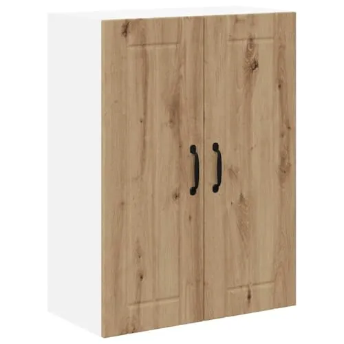 vidaXL Küchenschrank Artisan-Eiche 60 x 31 x 80 cm - Küchenunterschrank aus hochwertigem Holzwerkstoff, langlebig und pflegeleicht. Ideal für modernen Stauraum in kleinen Küchen mit minimalistischem Design.