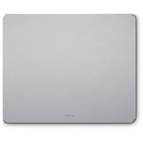 hama Mousepad Aluminium silber