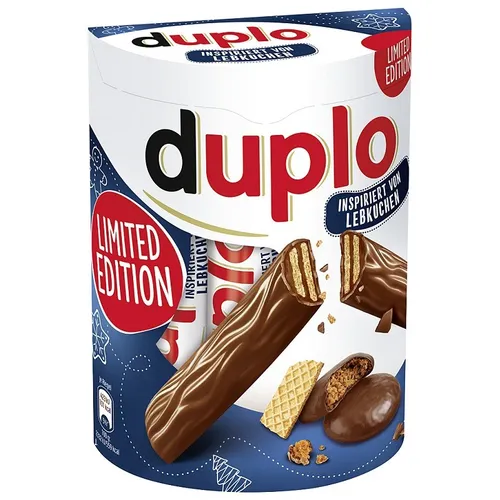 Ferrero Duplo Lebkuchen Riegel, 10er Pack