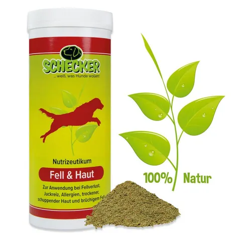 Schecker Ekzemerpflege Schecker Fellpflege - Nutrizeutikum Fell & Haut, (1-St), 100% Natur