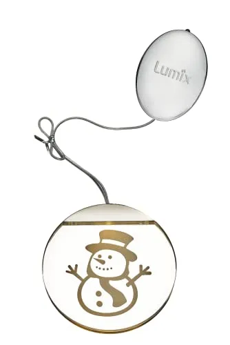 Weihnachtsbaumschmuck Weiß von Lumix