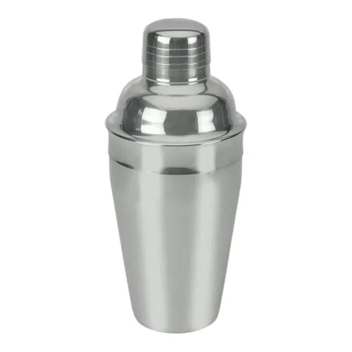 Metaltex 185342010 Cocktail Shaker 0.5 Liter Inox, Silber in silber von Metaltex