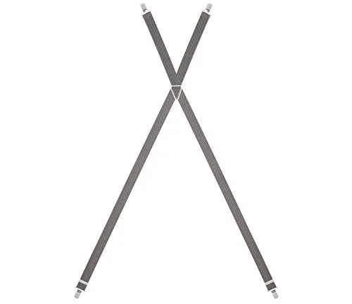 LLOYD Hosenträger Herrenhosenträger Grau 6884, Farbe:Grau, Länge Hosenträger:120 cm