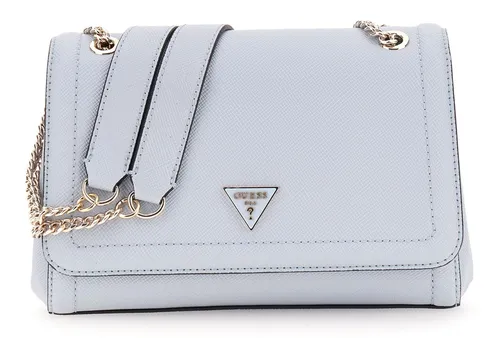 Guess Noelle Schultertasche hellblau HWZG9672210-MYB - Schultertaschen aus hochwertigem Lederimitat in trendigem hellblau, ideal für stilbewusste Frauen.