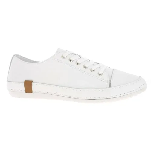 Andrea Conti Damen Sneaker, weiß, 43 EU - Damen-Pumps mit herausnehmbarer Innensohle für individuellen Komfort und perfekte Passform.
