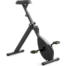 Deskbike – Premium Tischfahrrad – Schreibtisch-Fahrrad für Büro und Zuhause – Heimtrainer – Pedaltrainer – Fitnessgerät – Beintraine... - Schwarz