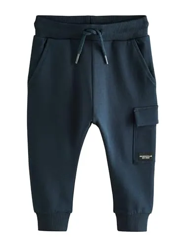 NEXT Jungen Skinny Fit Jogginghose im Utility-Stil Marineblau 116-122