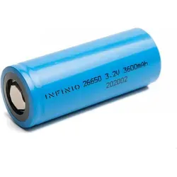 Infinio® LiFePO4 IFR26650M1B Akku 3,2V 3600 mAh High Capacity