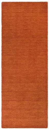 THEKO Gabbeh Uni Läufer in orange von THEKO
