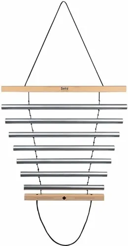 Harmony Chimes 7 Natural in C - Inklusive Beutel und Schlägel, vielseitiges Klangerlebnis für Bands, Meditation und mehr