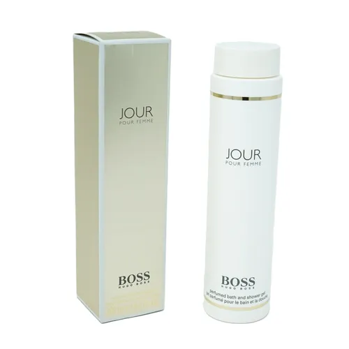Hugo Boss Jour Duschgel 200ml - Hochwertiges Duschgel für Damen mit dem verführerischen Duft von Jour Pour Femme. Ideal für die tägliche Körperpflege und ein erfrischendes Duscherlebnis.