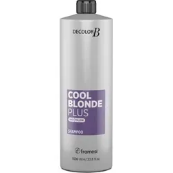 Framesi Decolor B Cool Blonde Shampoo Plus 1000ml - Hochwertiges Shampoo für kühles Blond, speziell formuliert zur Pflege und Reinigung von gefärbtem Haar. Ideal für strahlende Farbergebnisse und glänzendes Haar.