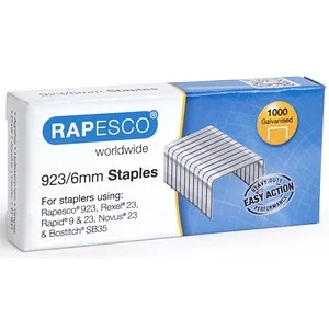 1.000 RAPESCO Heftklammern 923 23/6