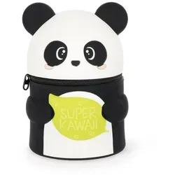 Legami Super Kawaii Panda Schreibtisch Organizer – Federmappe aus Silikon