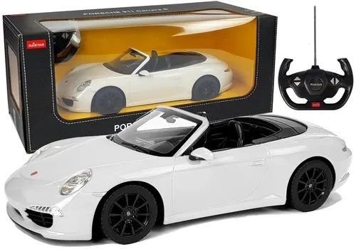 Porsche 911 Carrera S Ferngesteuertes RC-Auto Rastar Weiß 1:12