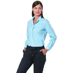 Leiber Bluse hellblau Größe 48