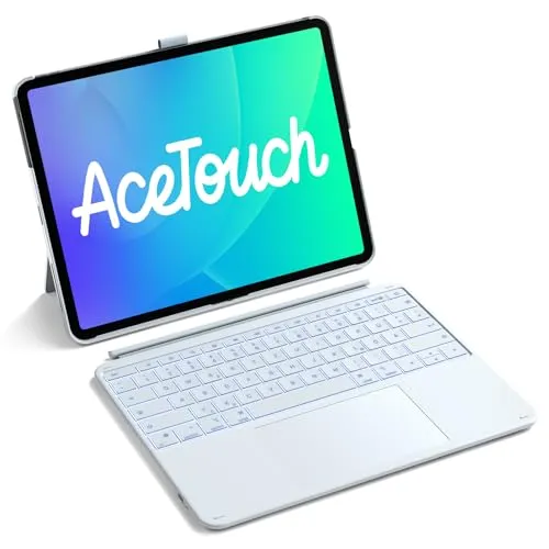 Inateck Tastatur Hülle für iPad Air 13 Zoll und iPad Pro 12.9 Zoll