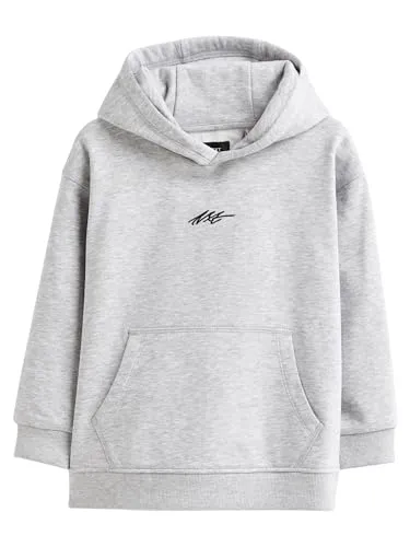 NEXT Jungen Kapuzensweatshirt mit Schriftzug Granite Grey NXT 134