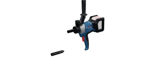 Bosch Professional GRW 18V-120 Rührwerk - Akku-Rührwerk für präzises Rühren, ergonomisch, spritzfreies Arbeiten mit variabler Drehzahl, ideal für Trockenbauer, Maler und Maurer.