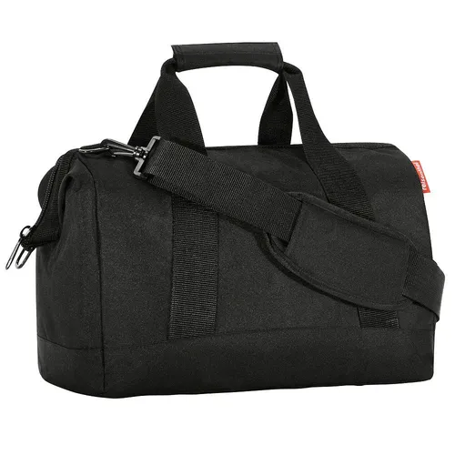 reisenthel Reisetasche allrounder M black - Praktische Doktortasche mit 6 Einstecktaschen, ideal für Reisen und Alltag