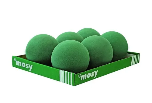  Steckmasse-Kugel, 9 cm, 5 Stck, mosy Blumen - Steckschaum, Kugeln, Steckschwamm