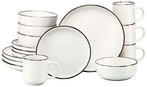 CreaTable Geschirr Beige von CreaTable