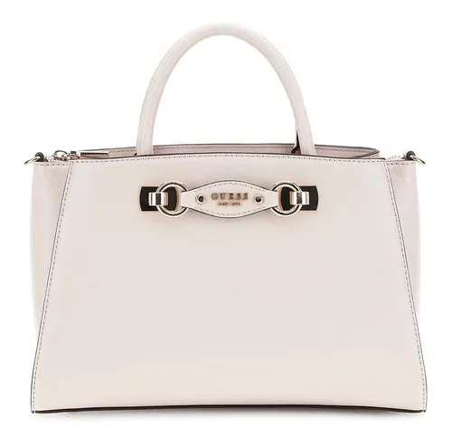 GUESS Mimina Girlfriend Satchel Handtasche Tasche Stone creme Neu