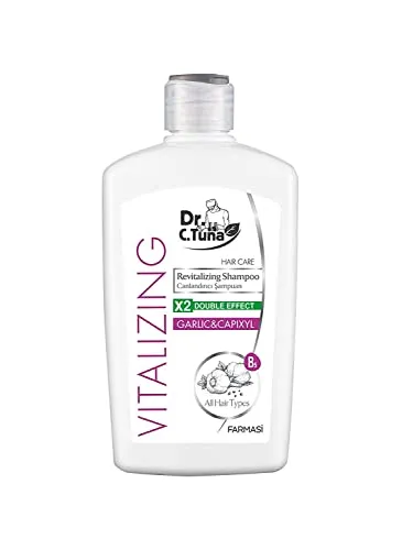 Kenparazzi, Revitalisierendes Shampoo Capixyl, Weiss, Knoblauch, 500 ml