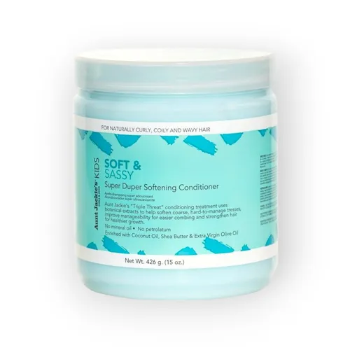 Aunt Jackie's Curls & Coils KIDS Soft Sassy Super Softening Conditioner 426g