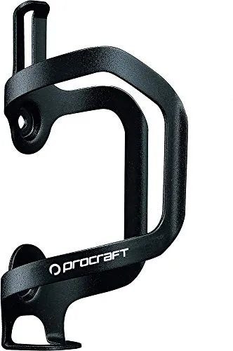 Procraft Fahrrad Flaschenhalter Getränkehalter Alu Sideload schwarz