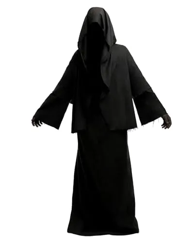 Funidelia Offizielles Nazgul-Kostüm - Der Herr der Ringe für Herren - Hochwertiges Kostüm für Erwachsene mit Kapuze, ideal für Karneval, Halloween und Kostümpartys. Genieße die Exklusivität und Qualität von FUNIDELIA und verwandle dich in deine Lieblingsfigur aus Mittelerde!