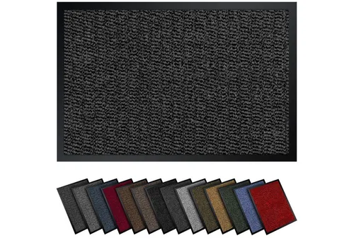 Gentle North Fußmatte für Innen & Außen - Schmutzfangmatte in schwarz von Gentle North