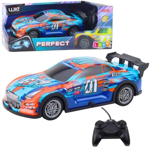 Wyścigówka R/C święcąca obudowa LEAN Toys