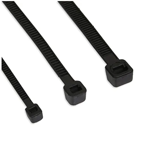 InLine 59963K 100er Pack Kabelbinder, Länge 300mm, Breite 3,6mm, schwarz