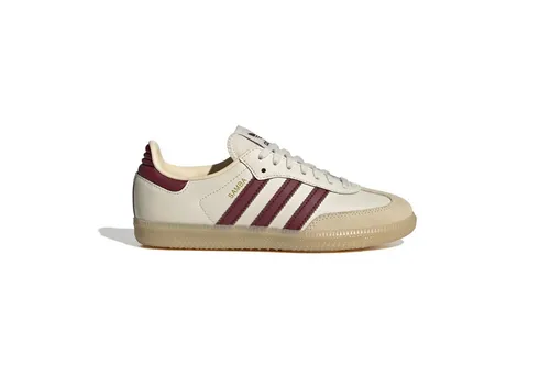 adidas Originals Samba OG Sneaker Damen – Wonder White / Shadow Red - Der adidas Originals Samba OG Sneaker vereint klassischen Stil mit modernem Komfort. Ideal für den urbanen Alltag, bietet er eine hochwertige Verarbeitung und einen zeitlosen Look, der zu jedem Outfit passt.