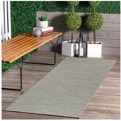 Wetterfester Jimri In- & Outdoor Teppich 60 x 180 cm - Outdoorteppich, strapazierfähig und UV-beständig, ideal für Balkon, Terrasse oder Wohnzimmer. Verleiht jedem Raum Stil und bleibt auch bei Nässe und Sonne in Topform.