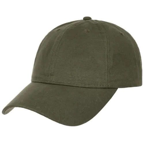 Lipodo Waxed Cotton Cap Unisex Basecap Wasserabweisend für alle Jahreszeiten Oliv One Size