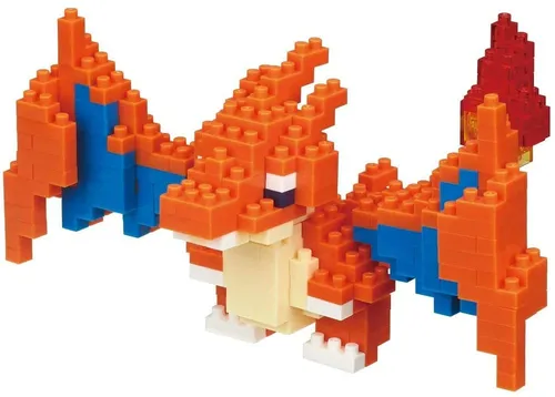 nanoblock - Pokemon - Mega Charizard Y, Pokemon Series Building Kit (US IMPORT)